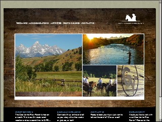 Web site www.grosventreriverranch.com, Gros Ventre River Ranch