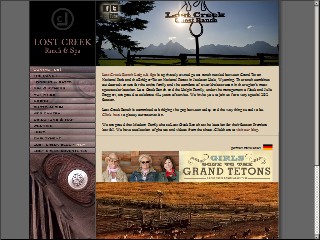 Web site www.lostcreek.com, Lost Creek Ranch And Spa