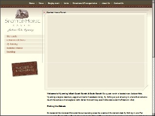 Web site www.spottedhorseranch.com, Spotted Horse Ranch